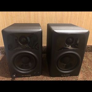 M audio studio speakers